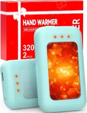AI Hand Warmers Rechargeable, Reusable Portable Electric Hand Warmer, Fast Intel