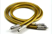 One Pair Hifi RCA Cable Pure OCC RCA interconnect cable