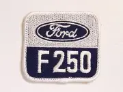 FORD F250 EMBROIDERED PATCH 67x73mm WOVEN PATCH BADGE SEW-ON F-250 TRUCK NOS