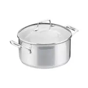 24cm/4.8L Dutch Oven/Casserole Pot SCANPAN Impact Cookware Kitchen Frying Stew