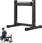 GarveeLife Bulgarian Split Squat Stand, Single Leg Squat Roller, Single Leg Squat Stand, Lower Body Specialty Machine for Squats,Stretching,Hip Thrus-Ters,Triceps Exercises