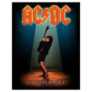 AC/DC Let There Be Rock Back Patch Black One Size