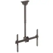 StarTech.com FPCEILPTBSP Ceiling TV Mount for up to 70in TV Steel-Ceiling TV Mount for VESA Mount TVs 37in to 70in (up to 110 lb./50 kg) - For Sloped or Level Ceilings [FPCEILPTBSP]