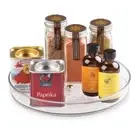 iDesign Recycled Plastic Lazy Susan Turntable Organizer, The Linus Collection