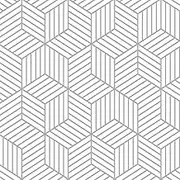 Micpolo 17.7"X394"Peel and Stick Wallpaper White and Silver Geometric Hexagon Stripped Wall Paper Removable Contact Paper Self Adhesive Wallpaper Decorative for Wallcovering Shelf Drawer Liner