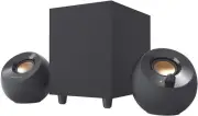 Pebble plus 2.1 Usb-Powered Desktop Speakers with Powerful Down-Firing Subwoofer