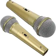 Abaodam Lightweight 2pcs Simulation Microphone Models Party Stage Performance Props