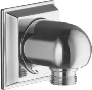 Kohler Memoirs Polished Chrome Wall-Mount Supply Elbow - K-427-CP