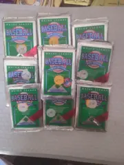 10 Packs 1990 Upper Deck Baseball, Find Reggie Jackson