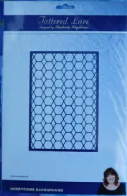 HONEYCOMB BACKGROUND DIE SET 442649 - Tattered Lace Stephanie Weightman