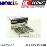 CRANKSHAFT BEARING SET +0.5mm FOR NISSAN L20B/E/SZ20Z20EZ20S 2.0L Z22 2.2L 4cyl