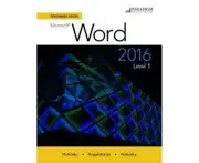 Benchmark Series Microsoft Word 2016 Level 1 by Ian Rutkosky