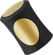 KONTONTY Dice Box Game Supplies 2pcs ABS Dice Cups Black for Pub KTV Party Home Entertainment