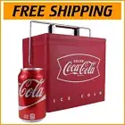 Stylish Compact 6-Can Personal Fridge - Perfect for Office or RV Adventures