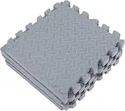 Workout Flooring 4pcs Puzzle Exercise Mats Interlocking Eva Tiles Anti-Vibration Noise Reduction Floor