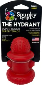 Spunky Pup 'The Hydrant' Dental Dog Toy - Small - New, With Tags