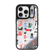 iPhone 16 Pro Mirror Ring Stand Case MagSafe Compatible Be Pawsome