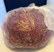 1 lb. Prisma Red Iridescent Shred For Baskets and Gifts