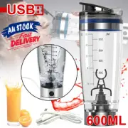 Portable Blender Bottle Detachable 600ml Electric Smart Mixer Cup Protein Shaker