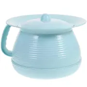 Recreational Potty, Durable Plastic for Camping, Ensures Cleanliness and Comfort Blue 21.00X21.00X13.50CM