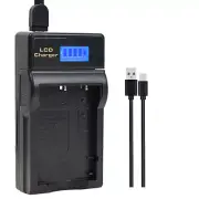 LCD USB Battery Chaegr For Fujifilm NP-95 X100 X100T X100S X70 Real 3D W1 Camera