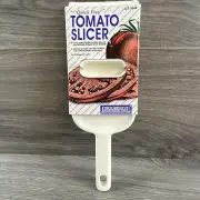 Tomato Slicer Vintage The “Quick Prep” GT-3648 White Plastic Dishwasher Safe
