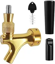 MRbrew Beer Faucet Stainless Steel Draft Beer Tap, Keg Tap Faucet for Home Bar Kegerator Accessories, Kegerator Tower Tap Brewing Dispensing Beer Faucet