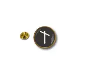 pins pin's badge metal lapel button viking symbol odin rune runic constraint
