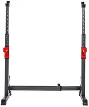 Fitness Master Adjustable Squat Rack Barbell Bench Muscle Exercises Weight Lifting
