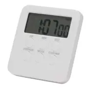 Kitchen Timer, 2 in 1 Timer and Clock, 24-Hours Digital Timer with on & Off7112