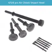 1-5pcs/lot Air Hammer/Chisel/ Rivet Head Hard Steel Solid Support Pneumatic Tool