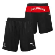 NRL Dolphins NRL 2023 Outerstuff Performance Shorts Size S-2XL!