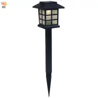在飛比找momo購物網優惠-【月陽】日式太陽能自動光控LED庭園燈草坪燈插地燈(JP50