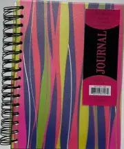 Paperwork Double Coil Hard Poly Cover Notebook Journal 252 Line Pages 8.3" x 6"