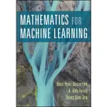 [東華~書本熊]MATHEMATICS FOR MACHINE LEARNING 9781108455145<書本熊書屋>