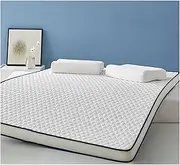 Mattress Topper, Latex Mattress, Foldable Compression Memory Foam Mattress, Single Mattress For Student Dormitory, 7 Comfort Zones Adaptive Memory Foam, Medium Firmness ( Color : Style1 , Size : 90*19