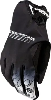 Moose Offroad XC1, gloves kids , color: Black/White , size: S