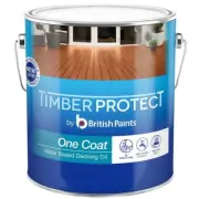 Timber Protect 4L One Coat Water Based Decking Oil One Coat