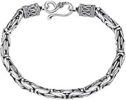 Retro Bracelet925Sterling Silver Bangle Women 925 Silver Bracelet Vintage Relief Bracelet Friendship Bracelet Silver Jewellery Gifts For Sisters