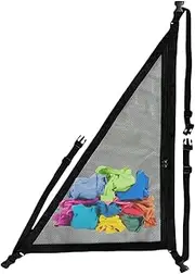 Car Ceiling Storage Net,Triangle Cargo Organizer - Heavy-Duty, Space-Saving, Multi-Function Interior Accessories for Automobile Truck Rv