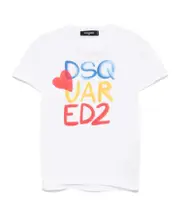 Dsquared2 Summer Lovers Just Right Fit T-Shirt S,XS,M White