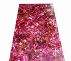 84" x 42" Pink Agate Counter Top / agate Kitchen Tables Handmade Furniture