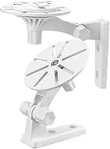 Versatile Camera Wall Mount 2 Pack No-Drill Adjustable Bracket for Security Cameras Desk or Wall Mounting Quality Construction