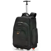 Everki Atlas EKP122 Wheeled Laptop Backpack for 13"-17.3" Laptops Felt-Lined iPad / Kindle / Tablet Pocket - Smooth - Quiet Wheels - RFID Protected Pocket [EKP122]