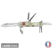 Thiers-Issard Vintage Steel Swiss Army Knife Opener Corkscrew Made in France