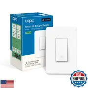 TP-Link Tapo Smart Switch, Single-Pole/3-Way/4-Way, Matter Compatible, Energy