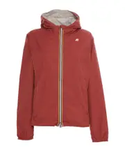 K-Way Reversible Hooded Zip-Up Jacket 5,6,7,8 Red