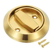 Recessed Sliding Door Pulls Handles Hidden Closet Finger Flush Knob, Gold