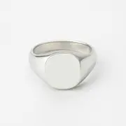 Men's 925 Sterling Silver Signet Ring - Men's Jewellery