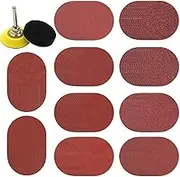 Lmyit Sander Pads, 80 to 3000 Grit Abrasive Polishing Pads, Grinder Attachment Variety Kit, Drill Grinder Tool for Artificial Stone, Wood, Metal